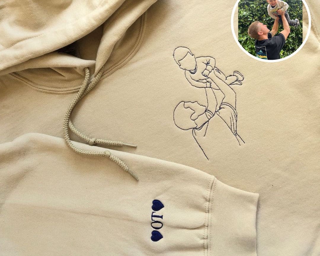 Beispiel: Bestickte Jacke
